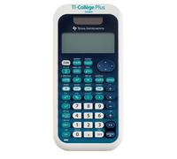 Texas Instruments TI College Plus calculatrice Poche Calculatrice scientifique Noir, Bleu, Blanc
