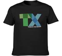 Texas is The Reason T Shirt Graphic Unisex Tee Black 3XL