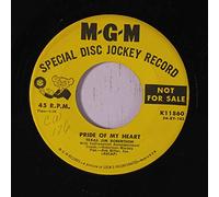 TEXAS JIM ROBERTSON - TEXAS JIM ROBERTSON - pride of my heart/ walkin' & talkin' w/ my lord MGM 11860 (45 single vinyl record)