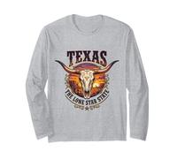 Texas : L'État de l'Étoile Solitaire - Vintage Manche Longue