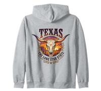 Texas : L'État de l'Étoile Solitaire - Vintage Sweat à Capuche