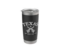 TEXAS Nous n'appelons pas le 911 Gobelet isotherme en acier inoxydable double paroi