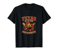 Texas par Blood et Barbecue State Pride Design T-Shirt
