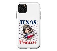 Texas Princess Dab Dance Drapeau du Texas pour Filles Coque pour iPhone 11 Pro Max
