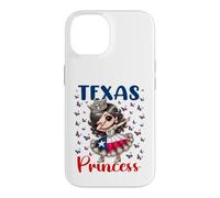 Texas Princess Dab Dance Drapeau du Texas pour Filles Coque pour iPhone 14