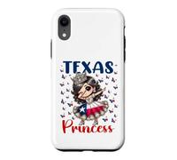 Texas Princess Dab Dance Drapeau du Texas pour Filles Coque pour iPhone XR