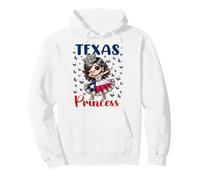 Texas Princess Dab Dance Drapeau du Texas pour Filles Sweat à Capuche
