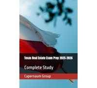 Texas Real Estate Exam Prep 2025-2026: Complete Study