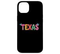 Texas Retro Aesthetic Floral Boho Design for Women and Girls Coque pour iPhone 14 Plus