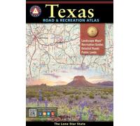 Atlas routier et de loisirs du Texas : 1:253,400 – Benchmark Maps