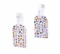 Texas State Étiquette de sac de voyage The Lone Star State Inspire Étiquette de bagage Texas Pride Western Trip Étiquette de bagage Cowgirl Cadeau (TOTexastagUK)