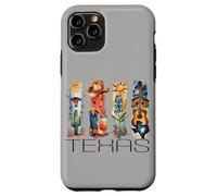 Texas, Style Aquarelle, icônes du Texas, t-Shirt d'État Coque pour iPhone 11 Pro