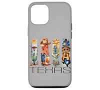 Texas, Style Aquarelle, icônes du Texas, t-Shirt d'État Coque pour iPhone 12/12 Pro