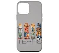 Texas, Style Aquarelle, icônes du Texas, t-Shirt d'État Coque pour iPhone 12 Mini