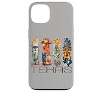 Texas, Style Aquarelle, icônes du Texas, t-Shirt d'État Coque pour iPhone 13