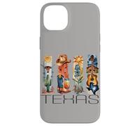 Texas, Style Aquarelle, icônes du Texas, t-Shirt d'État Coque pour iPhone 14 Plus