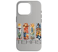 Texas, Style Aquarelle, icônes du Texas, t-Shirt d'État Coque pour iPhone 16 Pro