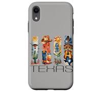 Texas, Style Aquarelle, icônes du Texas, t-Shirt d'État Coque pour iPhone XR