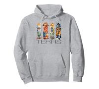 Texas, Style Aquarelle, icônes du Texas, t-Shirt d'État Sweat à Capuche