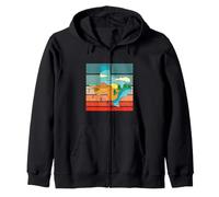 Texas Texas Carte Texas Paysage Texas Coucher de Soleil Sweat à Capuche