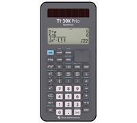 Texas TI-30X Prio MathPrint Calculatrice Scientifique (IQB, Solaire/Batterie) Gris