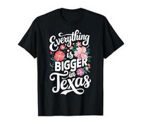 Texas Tout est plus grand dans l'État du Texas USA T-Shirt