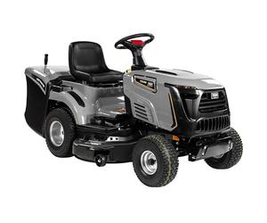TEXAS TTC102H - Tracteur à gazon professionnel XXL - Tondeuse à gazon autoportée - Tracteur Bulldog E-Start Premium TTC102H - 452 cm³ - Panier collecteur 245 l - 12,5 CV - 4 temps - 102 cm - 30-90 mm