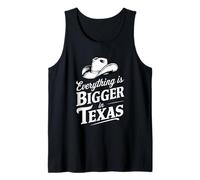 Texas USA Tout est Plus Grand au Texas Amérique Débardeur