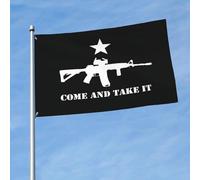 Texas, Viens Le Prendre Drapeau De Jardin Décoratif Garden Flag Résistant Aux Intempéries Drapeaux Pour Cour Mur Vacances 3X5Ft