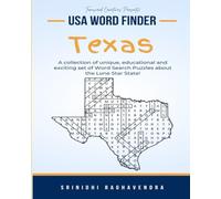 Texas Word Finder: A collection of Word Finder puzzles about the Lone Star State