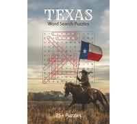 Texas Word Search Puzzle Book: 75+ Puzzles All About the Lone Star State | Cities, Regions, History, Universities, Sports, Culture, Cuisine, And More... | 6x9 118 pp