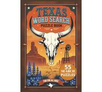 Texas Word Search Puzzle Book: Fun and educational puzzles featuring Texas trivia, BBQ, culture, folklore, landmarks, and more | 6x9 inches, 110 pages ... road trips, classrooms, and family downtime