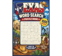 Texas Word Search Puzzle Book: Word Searches with Easy to Read Print about Texas, Texas Cattle, Texas Cowboys, and More | 6x9 inches, 110 pages | 50+ Puzzles.....A Perfect Gift, and Free Time