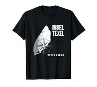 Texel Mer du Nord Île Coordonnées Carte Vacances T-Shirt