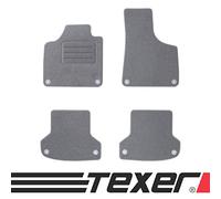 TEXER Tapis de Voiture en Velours pour Audi A3 2003-2012 Gris
