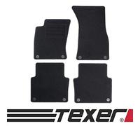 TEXER Tapis de Voiture en Velours pour Audi A8 D3 2002-2009 Basic
