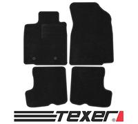 TEXER Tapis de Voiture en Velours pour Dacia Sandero I 2008-2012 Anthracite