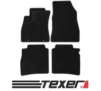 TEXER Tapis de Voiture en Velours pour Nissan Pulsar 2014-2018 Anthracite