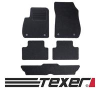 TEXER Tapis de Voiture en Velours pour Opel Zafira C 2012-7 Places Basic