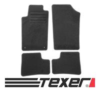 TEXER Tapis de Voiture en Velours pour Peugeot 206+ 2009-2012 Anthracite