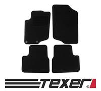 TEXER Tapis de Voiture en Velours pour Peugeot 207 2006-2012 Basic