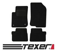 TEXER Tapis de Voiture en Velours pour Peugeot 208 2012- Basic