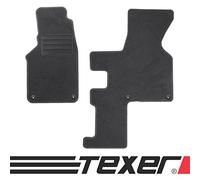 TEXER Tapis de Voiture en Velours pour Volkswagen Transporter T4 Multivan Caravelle 1990-2003 Manual Anthracite