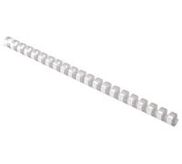 Texet 78248BL Pack de 100 Anneaux en plastique 14 mm Blanc