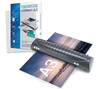 Texet A78211-21V Plastifieuse Pro avec 100 feuilles A4 Noir