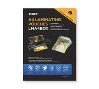 Texet LMA4BOX, Pack 100 A Laminating Pouches (150mcn 2 x 75 mcn)