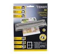 Feuilles de plastification A6 75 microns par face, 150µ total, boîte de 25