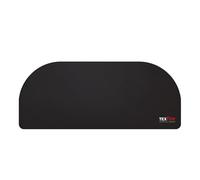 TEXFIRE | Tapis Ignifuge Semi-Circulaire pour cheminée et poêle. Tissu Isolant Thermique. Protecteur de sols délicats Type parquet. (120x50 cm)