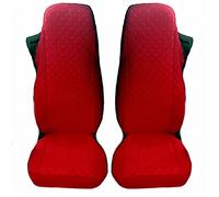 Texmar Lot de 2 housses de siège de camion en microfibre conçues pour s'adapter à la série Scania R S