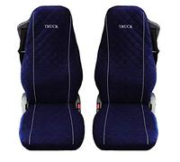 TEXMAR LTD Lot de 2 Housses de siège de Camion en Microfibre pour Renault Bleu foncé